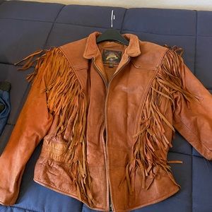 Ladies leather jacket great condition